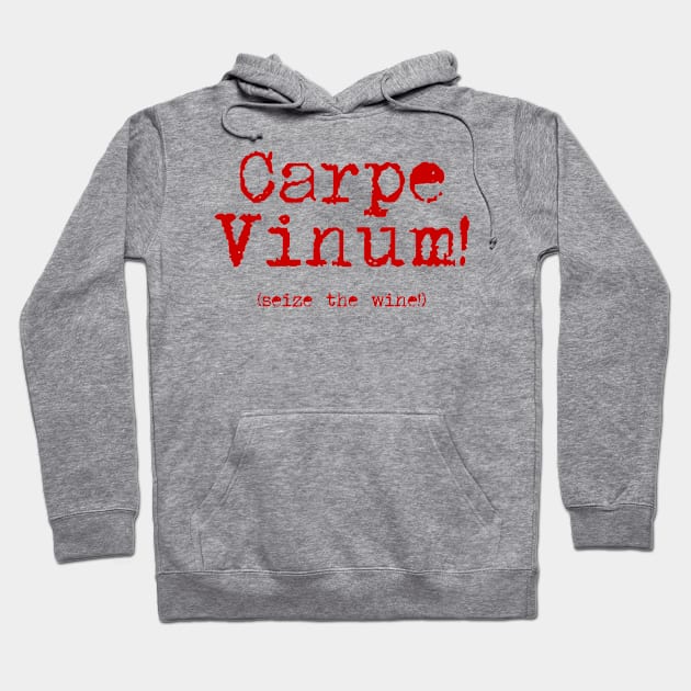 Wine Pun 03 Hoodie by Blade Runner Thoughts